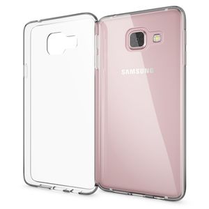 NALIA Handyhülle kompatibel mit Samsung Galaxy A3 2017, Ultra-Slim Silikon Motiv Case Cover Crystal Schutzhülle Dünn Durchsichtig, Etui Handy-Tasche Schale Back-Cover Smart-Phone Bumper - Transparent