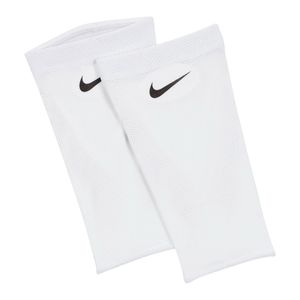 Nike Schienbeinschoner Halter Strumpf Guard Lock Elite Soccer Sleeves 1 Paar weiss, Größe:XL