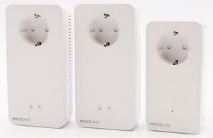 devolo Magic 2 WiFi next: Multiroom(2400 Mbit/s, 5 Gigabit-Ethernet-Ports)