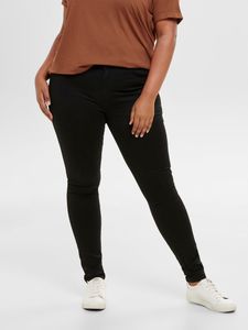 Damen Skinny Jeans High Waist Denim Große Größen Plus Size Übergröße - 46W / 30L