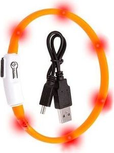 Karlie Visio Light Cat LED-Schlauch mit USB - Orange
