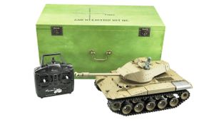 Amewi 23062 - Funkgesteuerter (RC) Panzer - Elektromotor - 1:16 - Betriebsbereit (RTR) - Grün - 2,4 GHz