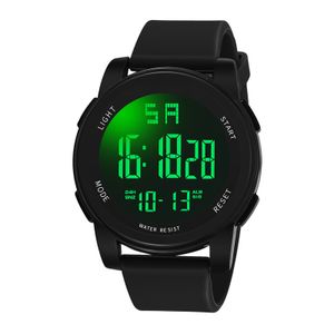 Digital Sports Uhrenglas wasserdichtes leuchtende Hintergrundbeleuchtung mit verstellbarem Riemen für Männer