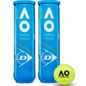 Dunlop Australian Open Tennisbälle 2x4 Pack