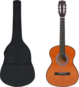 Möbel 8-tlg. Klassische Gitarre Set für Kinder und Anfänger 3/4 36" - Akustikgitarren 70121