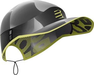 Compressport Pro Racing Black/White/Safety Yellow Czapka