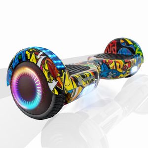 6.5-palcový hoverboard, Regular HipHop PRO, štandardný dosah, Smart Balance