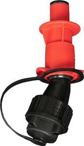 Sicherheitseinfüllsystem in Rot für 5 Liter Kanister Sonderkraftstoff Medialub SK-2T / Medialub SK-4T