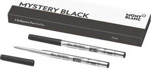 Montblanc Kugelschreibermine F schwarz 2 Stück