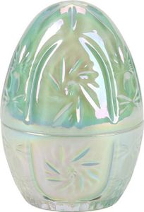 Glasei Pearl 14cm grün Skulptur