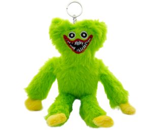 Huggy Wuggy Plüschmonster-Cartoon-Spielzeug, Geschenke für Fans und Freunde, Schlüsselanhänger 20 cm, Farbe wählen:grün