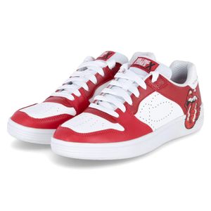 Skechers Herren  Palmilla ROLLING STONES MARQUEE Sneaker 210748 rot weiss  , Schuhgröße:46 EU