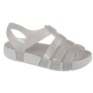 Crocs Isabella Glitter Kids Sandal 209836-0IC, Sandalen, für Mädchen, Grau, Größe: 34/35