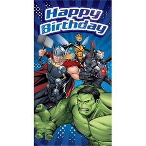 Marvel Avengers - Figur - Geburtstagskarte - Karton SG28428 (Einheitsgröße) (Bunt)