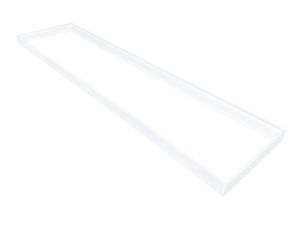 KOLORENO Rahmen für LED-Panel - Panel Rahmen - 120x30cm, Weiß