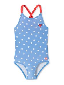 Schiesser Kleinkinder Mädchen Badeanzug  hellblau 116
