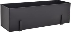 LOFT42 Flora Wand Blumentopf Large - Metall - Schwarz - 50x15x15 LOFT42 Flora Wand Blumentopf Large - Metall - Schwarz - 50x15x15