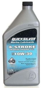 Quicksilver 4-Stroke Marine Engine Oil Outboard SAE 10W-30 1 L 4-takt Motoröl