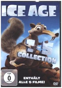 Ice Age 1-5, 5 DVD
