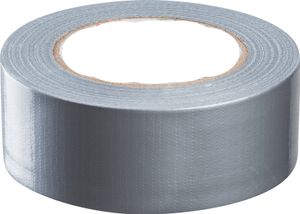 Univerzální textilní lepicí páska, pancéřová páska 48 mm x 50 m, stříbrná