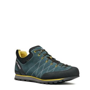 Crux GTX Approach-Schuhe - Scarpa, Farbe:petrol/mustard, Größe:43 (9 UK)