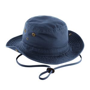 Beechfield - "Outback" Panama-Hut für Herren/Damen Unisex PC7096 (Einheitsgröße) (Marineblau)