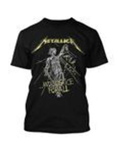 Metallica T-Shirt XXL Schwarz Unisex And Justice For All Tracks