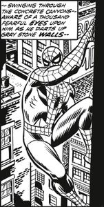 Komar Fototapete Spider-Man Schwarz-Weiß - 610724 - 100 x 200 cm