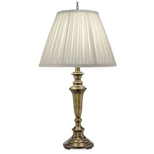 Roosevelt Lampe mit Perlmuttschirm