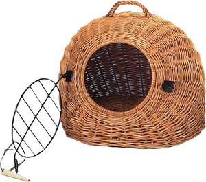 katzenkorb Rotan 50 x 48 x 44 cm rattanbraun
