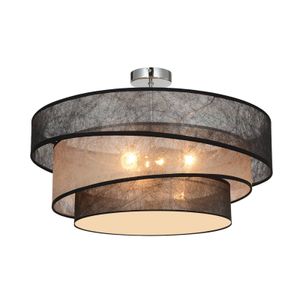 Lindby Deckenlampe 'Ayvira' in schwarz aus Metall