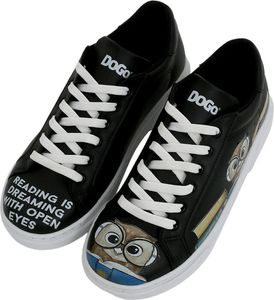 Ace Sneakers - Vegane Damen Sneakers und Nachhaltige und Bunte - The Wise Owl BLACK 40