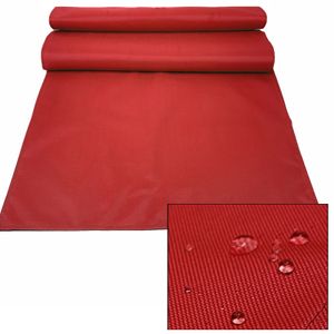 JEMIDI Outdoor Tischläufer 50x150cm Läufer Tischband wasserabweisend - Tischläufer Rot