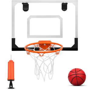 Mini Basketballkorb fürs Zimmer mit Ball, Basketball Training, Mini Basketball, Mit Schutzpolster und Türhaken, Mehrfarbig