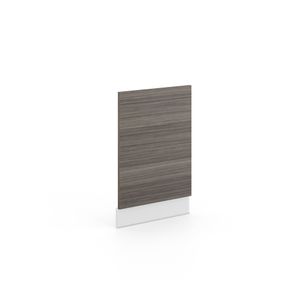 Vicco Frontblende Fame-Line, 45 cm ohne Arbeitsplatte, Grau/Weiß