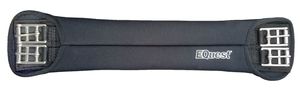 EQuest Neopren-Sattelgurt kurz, Farbe:Black, Größe:65 cm