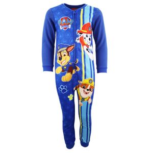 Paw Patrol Kinder Fleece Einteiler Schlafanzug Pyjama – 104/110