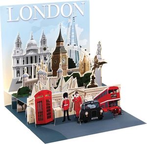 PopShots Studios Pop-up Card London Geburtstag Glückwunschkarte Gutscheinkarte