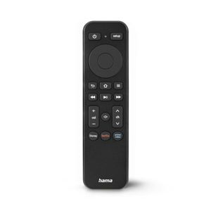 Fernbedienung, f. TV + Button Netflix, Prime Video, Disney+, programmierbar (00221050)