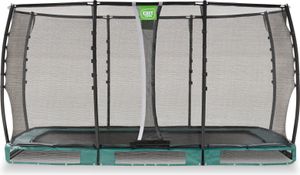 EXIT Allure Premium Bodentrampolin 214x366cm - grün