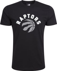 New Era Toronto Raptors NBA Team Logo Tee Black T T-Shirt Men M L XL XXL(L,Black)