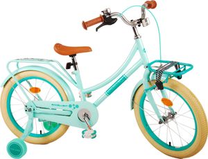 TPFSports Excellent Kinderfahrrad - Mädchen - 18 Zoll - Rücktritt + Handbremse - Grün