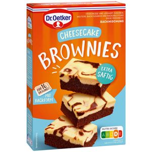 Dr. Oetker Backmischung Cheesecake Brownies extra saftig 446g