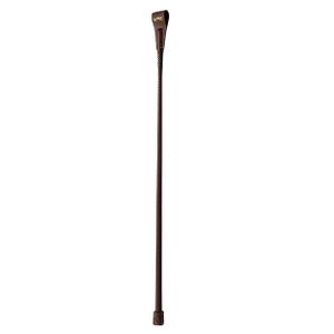 MacTack Herren Reitgerte mit breiten Leder Schlag TL356 (65 cm) (Braun)