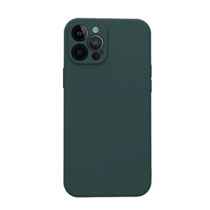 Hülle für iPhone 12 Pro Case Cover Bumper Silikon Softgrip Schutzhülle Farbe: Grün