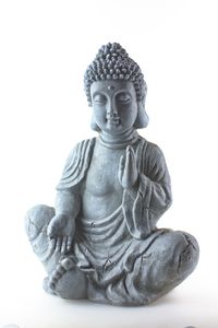 Großer Thai Buddha Budda Stein Optik