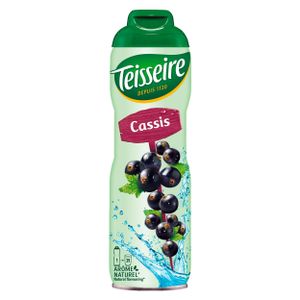 Teisseire Getränke-Sirup Cassis 600ml - Intensiver Geschmack (1er Pack)
