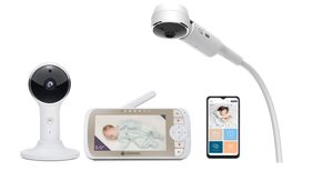 Motorola VM65X inteligentné detské video detský monitor 5 ", držiak detskej postieľky