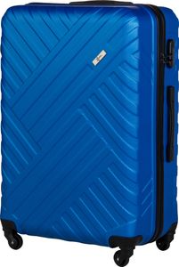 Xonic Design Reisekoffer - Hartschalen-Koffer mit 360° Leichtlauf-Rollen - hochwertiger Trolley mit Zahlenschloss in M-L-XL oder Set (Royalblau XL, groß)