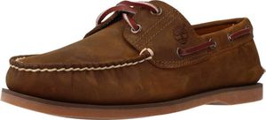 Timberland Classic 2 Eye Boat Sneaker Bootsschuhe Mokassin Braun Verschiedene Modelle, Schuhgröße:Eur 45.5; Farbe:1001R Dunkelbraun